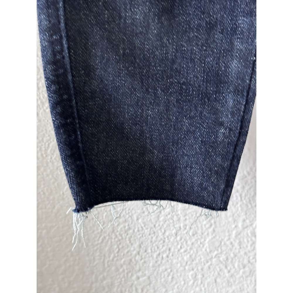 Judy Blue Tummy Control Skinny High Waist Jeans Raw Hem Dark Wash Sz 26‎ - Picture 6 of 16